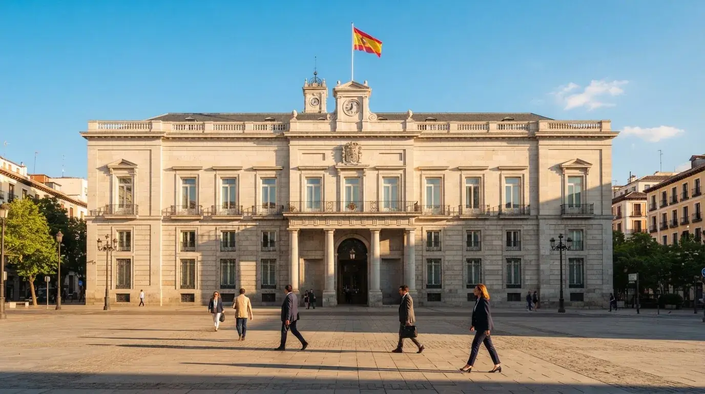 Edificio institucional de la Dirección General de Ordenación del Juego en Madrid